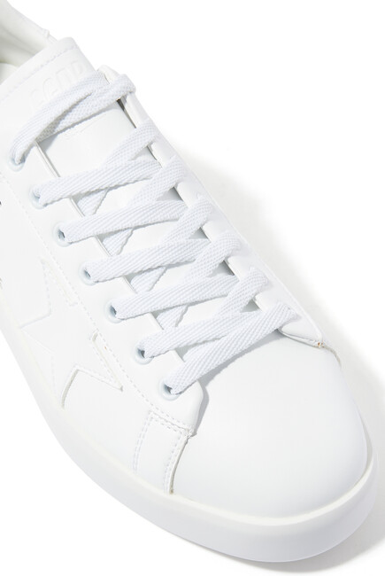 Purestar Bio-Based Faux-Leather Sneakers